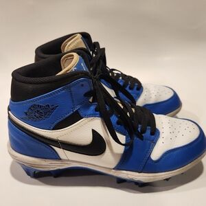 Nike Mens Blue and White Shoes